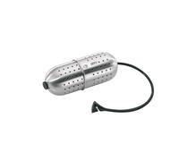 GEFU Boule à épices Gusto GE12910 – Acier inoxydable Argent 8 x 5,5 x 19 cm