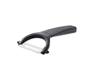 GEFU GE13630 Ceramo Éplucheur Rasoir Céramique Céramique Noir 23,7 x 8,30 x 2,5 cm