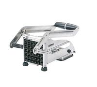 GEFU Coupe-Frites GE13750 Acier inoxydable 25,2 x 9,8 x 12,4 cm, grille noire