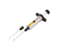 GEFU GE89162 Seringue à Marinade Acier Inoxydable Blanc 16,6 x 9,8 x 5 cm