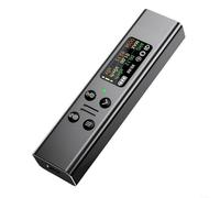 Geiger Compteur de rayonnement nu ire Détecteur de rayonnement nu ire Geiger Counter Tube Testeur de rayonnement Dosimètre personnel Testeur de radioactivité (gris)
