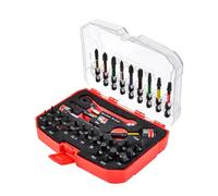 Geinxurn Lot de 40 Outils avec Boîte de Rangement, y Compris Embouts de Tournevis magnétiques en acier S2 25/50 mm (Torx/PZ/PH/Hex ouille et Mini liquet pour les Réparations