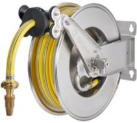 GEKA plus Enrouleur automatique EA15SK 42.9041.9 avec tuyau d'arrosage (L x l x H) 52 mm (support inclus) x 45 x 23,5 mm