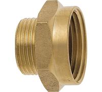 GEKA raccord fileté ; FF G 1" x MF G 3/4" MS avec hexagone