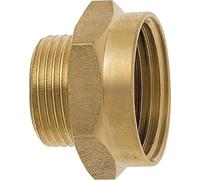 GEKA raccord fileté ; FF G 3/4" x FE G 1" MS avec hexagone