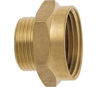 GEKA raccord fileté ; FF G 3/4" x MF G 1/2" MS avec hexagone