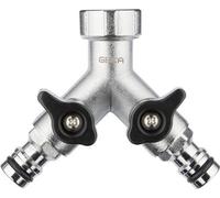 GEKA vanne deux voies GEKA plus laiton nickeléIG 3/4 ″ - 46.0431.8