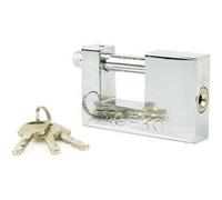 Cadenas rectangulaire avec 3 clés 90 mm