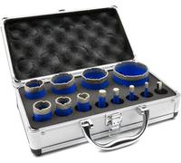 GEKO carotteuse diamantée, set de 12, 6-68mm G65101