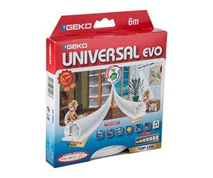 Geko - Joint adhésif thermoplastique pour Porte/Fenêtre Blanc