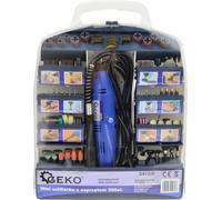 GEKO Mini meuleuse droite 270W avec accessoires 300pcs G81220