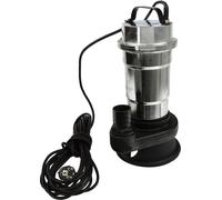 GEKO Pompe de puisard pour puits et fosse septique 550W Nickel G81421