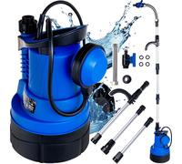 GEKO Pompe submersible en plastique pour fût, 400 W, avec flotteur - G81464