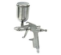 GEKO, Soufflette à air comprimé, Mini pistolet à peinture Réservoir en aluminium 125ml, 4 bar