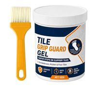 Gel antidérapant douche Protection Antichute Salle de Bain 100 g Adhérence | Gel Antidérapant Sol Pour Terrasses Extérieur Intérieur Céramique Porcelaine Piscine Cuisine Salle de