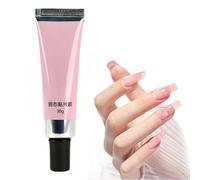 Gel de colle à ongles solide, appuyez sur la colle à ongles | 30 g de gel solide pour ongles - Colle à ongles acrylique, colle gel UV, colle à ongles à pression, colle à ongles gel super forte et douc