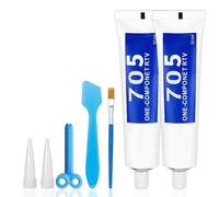 Gel Isolant Electrique, Vernis Isolant Électronique, Scellant Imperméable 50 Ml*2 + Clé*1 + Spatule PP*1 + Pinceau Plat*1, Spray Transparent, Imperméable Et À Séchage Rapide