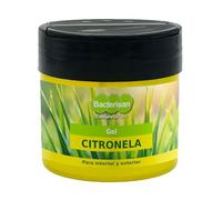Gel répulsif à la citronnelle non toxique avec des essences de citronnelle et de géraniol qui procure une agréable sensation de fraîcheur, pour une utilisation aussi bien en intérieur qu'en extérieur.