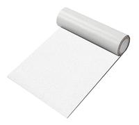 GELAISI Feutrine Autocollante Blanc - 1 Rouleau Feutrine 20 * 200 cm Tissu-Feutre Noir, épaisseur 2 mm Feutrine Adhesive pour Doublure de Boîte, Cadre Photo, Pied de Chaise, DIY Halloween, Voiture