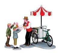 Gelato Cart, Set Of 4 - LEMAX COD. 32139