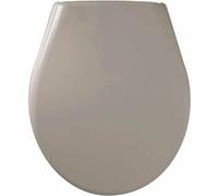 Gelco Abattant Marina - Polypropylène - Déclipsable - Entraxe de fixation universelle - Taupe