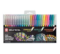 Gelpennen - Sakura - Gelly Roll 24 - 12 Stardust - 6 Metallic - 5 Moonlight
