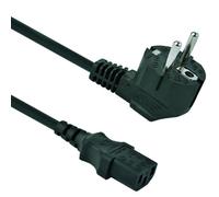 Dexlan Cordon électrique secteur standard 1.8 m Noir