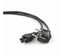 Gembird PC-186-ML12 CEE7/4 Schuko Noir câble électrique - Cables électriques (Mâle/Femelle, Noir, CEE7/4)