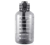 GEMFUL 2L Gourde Sport Bouteille Fitness avec Poignée Ergonomique | Système de fermeture étanche et fiable. Prise en main confortable grâce au design profilé de la bouteille