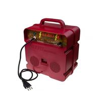 Gemi Electrificateur de Clôture Électrique pour Animaux Chevaux Chiens Sangliers Vaches avec Régulateur CE 220V 8 km