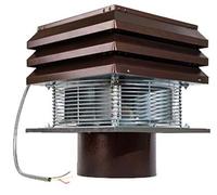 Gemi Elettronica Extracteur De Fumée pour Conduit Rond 25 cm 250 mm pour Cheminée Ventilateur De Radial Chapeau Aspirateur Extracteur Électrique De Fumées pour Poêle Thermique Barbecue Modèle Base