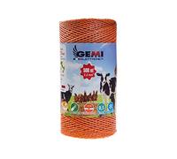 Gemi Fil pour Clôture Électrique avec Conducteurs Galvanisés pour Animaux et Protection Anti-Sanglier 500 m 2,2 mm²