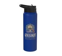 Généalogist Solving Family Mystères Généalogie Ancestry Stainless Steel Insulated Water Bottle