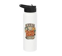 Généalogist Solving Family Mystères Généalogie Ancestry Stainless Steel Insulated Water Bottle