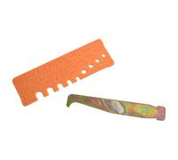 General Lot de 2 outils pour chaîne de tronçonneuse avec jauge de contrôle rapide et nettoyeur de rainure de barre pour inspection et entretien de tronçonneuse