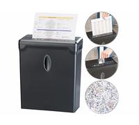 General Office Destructeur de documents A4 coupe croisée avec réservoir 10 L