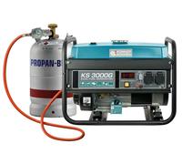 Groupe électrogène Könner & Söhnen KS 3000G 2600 W essence manuel 15 L