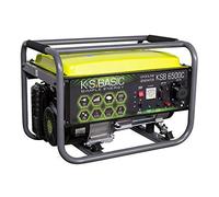 Générateur à essence K&S Basic KSB 6500C, puissance maximale 5500 W, générateur avec régulateur de tension automatique (AVR), tension de sortie 12 V, générateur de courant avec protection contre les