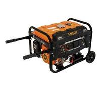 Générateur à essence portable 3300 W, 7 CV, réservoir de 12 l, démarrage électrique à clé 4 temps I Affichage numérique I Alimentation de secours monophasée 230 V CA / 12 V CC I Acier thermolaqué I Ré