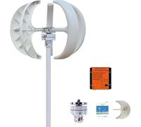 Générateur à turbine éolienne, fonctionnement silencieux, construction à axe vertical, 400W blanc-a, 400W-a, 12V