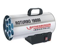 Générateur d'air chaud - ROTHENBERGER - Roturbo 19000 - 18,5 kW - Bas - Gris