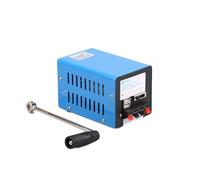 Générateur de courant manuel - Bloc d'alimentation de secours, chargeur compact, alimentation indépendante du secteur, chargeur manuel avec mécanisme de transmission robuste | manivelle pour appels