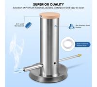 Générateur de fumée - Accessoires pour barbecue et barbecue à pellets - Fumé à froid et fumé à chaud - 220 V, compatible avec les normes européennes