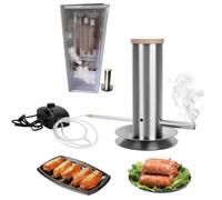 Générateur De Fumée Froide, Acier Inoxydable Générateur De Fumée Serpentin Fumoir A Froid Fumoir A Froid Générateur de fumée avec Pompe Pour BQQ Fumage à Froid Poisson Viande Fromage
