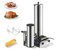 Générateur de Fumée Froide avec Pompe, Fumoir à Froid Inox 304, Générateur de Fumée Réglable avec Double Filtration pour Smoker Barbecue, Viande Poisson Fromage, Fumage Longue Durée 8-12H