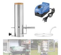 Générateur de Fumée Froide, Generateur Fumee Froide, Fumoir en Acier Inoxydable avec portable électrique Pompe, Gril-Fumoir, Generateur Froide pour Fumer la Viande Froide ou Chaude, Poisson, Barbecue