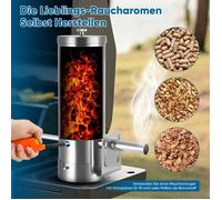 Générateur de fumée froide pour fumoir,électrique,générateur de fumée compact pour fumoir,fumée permanente 3-4H avec copeaux de bois