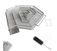 Générateur de Fumée pour Fumoir Professionnelle - Pour Fumer dans Le Gril Bouilloire et Le Fumeur avec Brosse - 6 Angulaire