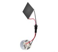 Générateur de ventilateur thermoélectrique CC 3-5 V pour brûleur à bûches - Kit moteur alimenté par la chaleur 200 C max pour réparation de souffleur de poêle à température avec 4 lames (370)