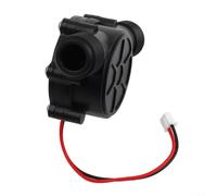 Générateur d'eau G1/2 avec sortie 12 V CC pour petits appareils jusqu'à 10 W, design silencieux inférieur à 55 dB, débit activé à partir de 3,5 l/min, boîtier en plastique robuste pour le camping